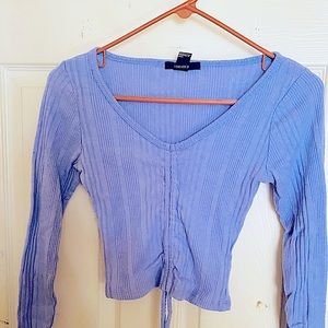 Lavender forever 21 shirt